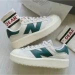 Premium New Balance Ct302 Beige Green Shoes For Men (SW6722)