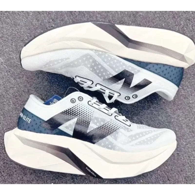 Trendy New Balance Sc Elite V4 White Navy Shoes For Men (SHUB577)