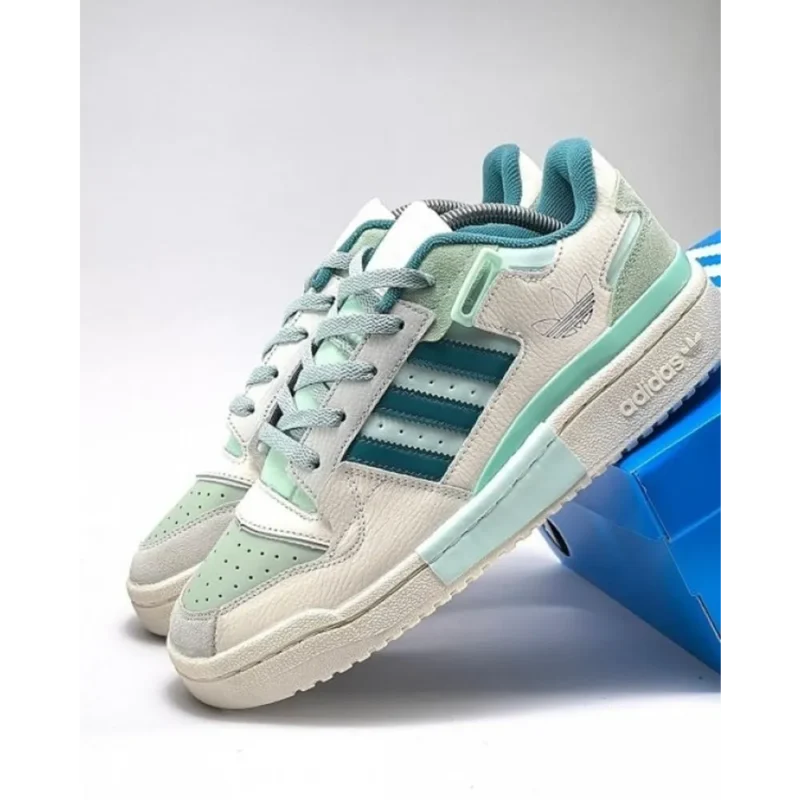 p-42-17-34-00-797541.webp Imported Adidas Forum Exhibit Low Mint Green Shoes For Men (SW5914)