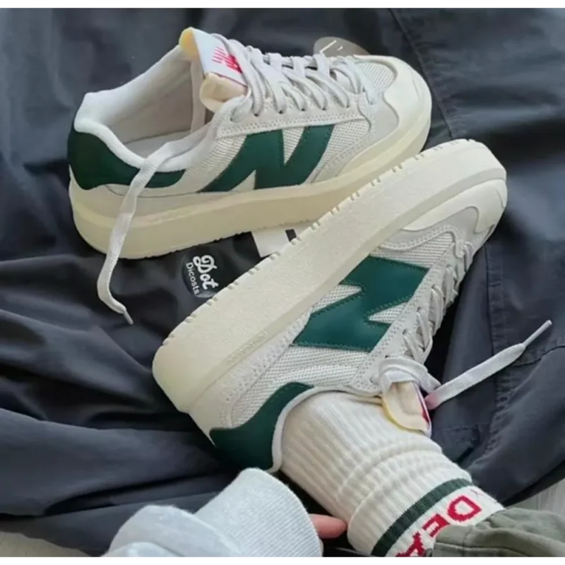 Premium New Balance Ct302 Beige Green Shoes For Men (SW6722)