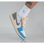 Stylish Nike Air Jordan 1 Low Se Tokyo Vintage Shoes For Men (SW5678)