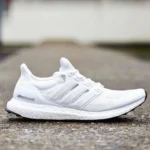 Trendy Adidas Ultraboost 3.0 Triple White Shoes For Men (SW6812)