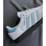 Classy Adidas Samba Sky Blue Shoes For Men (SHH07866)