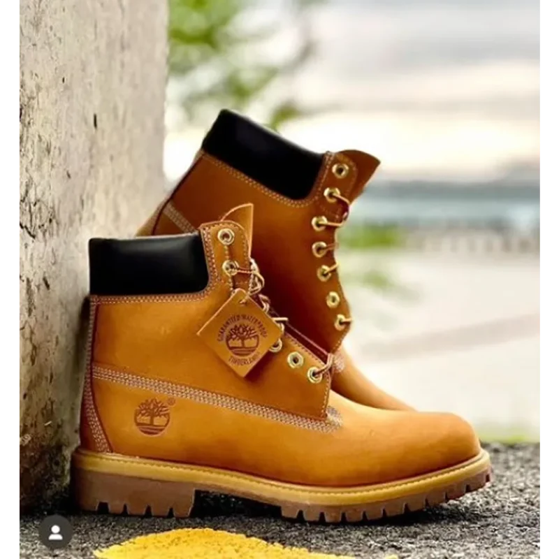 Premium Timberland Boots Brown Shoes For Men (HOF823)