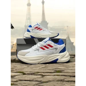 Classy Adidas Ozwave Blue Red Shoes For Men (SHH07867)