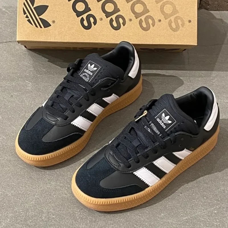 Imported Adidas Palace X Puig Samba Black Shoes For Men (SW6429)