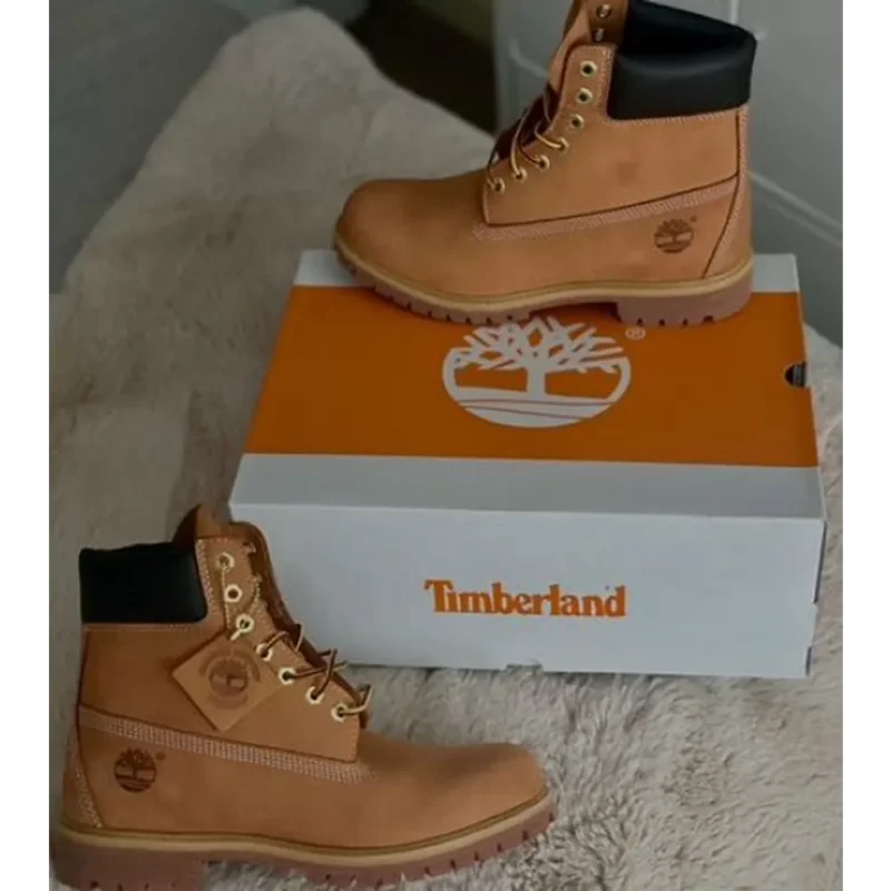 Premium Timberland Boots Brown Shoes For Men (HOF823)