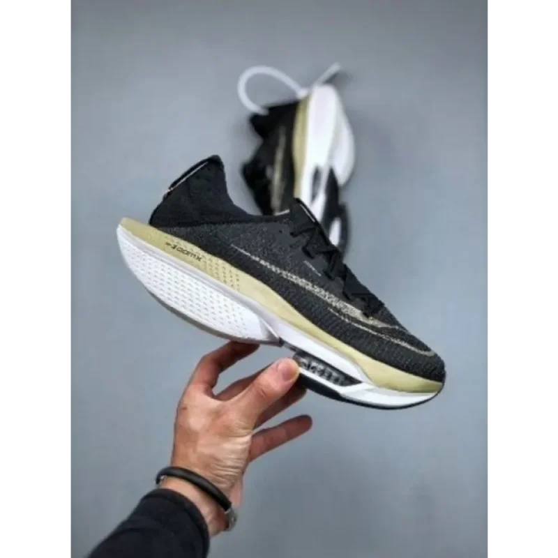 Trendy Air Zoom Alphafly Next 2 Black Gold Shoes For Men (CSO4452)