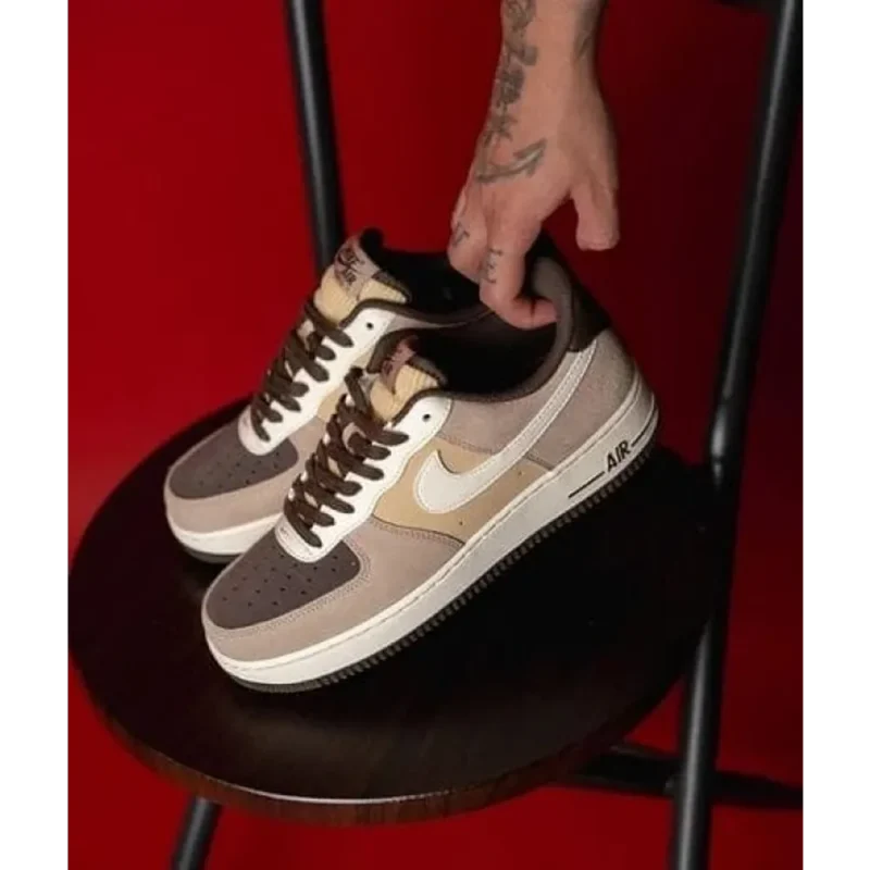 Stylish Nike Air Force 1 Hemp Coconut Milk Shoes For Men (SW5640)