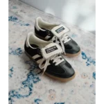 Trendy Adidas Wales Bonner X Samba Pony Tonal Core Black Shoes For Men (SW6232)