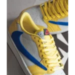 Premium Air Jordan Retro 1 Travis Scott Canary Shoes For Men (HOF874)