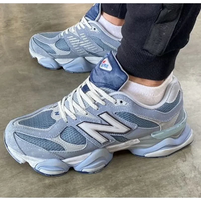 Premium New Balance 9060 Chrome Blue Shoes For Men (HOF824)