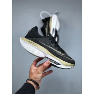 Classy Nike Air Zoom Alphafly Next 2 Black Gold Shoes For Men (CSO4211)