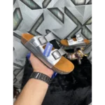 Stylish Birkenstock Arizona Silver For Men (HOF930)