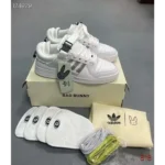 Stylish Adidas Bad Bunny Full White Shoes For Men (SW5824)