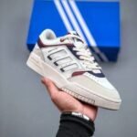 Premium Adidas Drop Step White Blue Shoes For Men (SW6470)