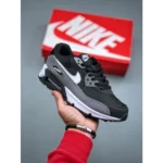Imported Nike Air Max 90 Essential Black White Shoes For Men (SOS2833)
