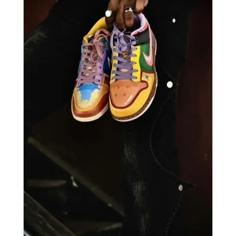 Trendy Nike Sb Dunk Low Dragon Ball Shoes For Men (CSO4455)