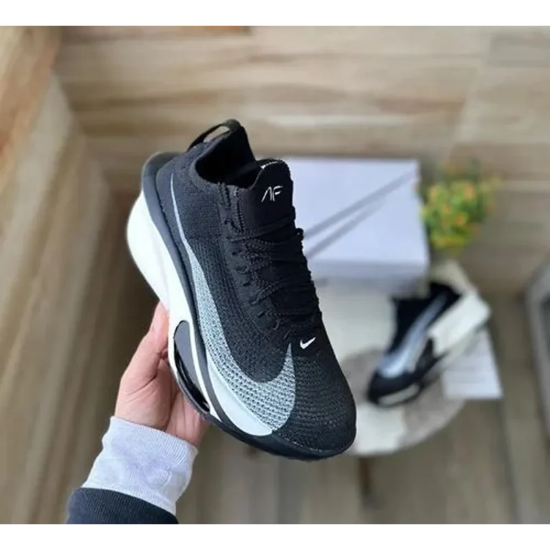 Trendy Nike Air Zoom Alphafly 3 Black White Shoes For Men (SHUB583)