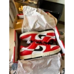 Stylish Nike Jordan 1 Retro High Patent Bred Shoes For Men (SW5803)