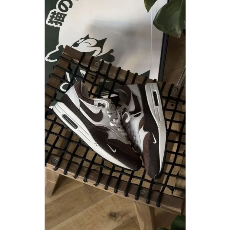 Premium Nike Air Max 1 Brown Stone Shoes For Men (GF1374)