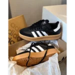 Classy Adidas Palace X Puig Samba Black Shoes For Men (SW6382)