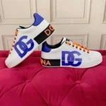 Trendy Dolce & Gabbana Portofino Leather Logo Low Shoes For Men (SW6747)