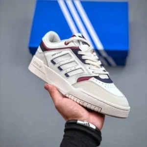 Classy Adidas Drop Step White Blue Shoes For Men (SW6383)