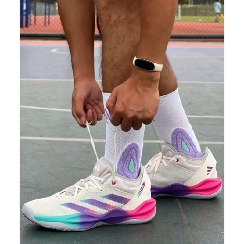 Trendy Adidas Adizero 2.0 White Team Real Shoes For Men (SW6748)