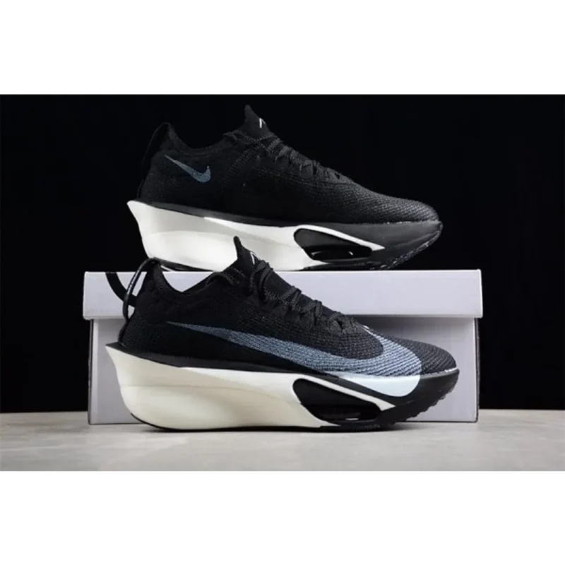 Imported Nike Air Zoom Alphafly 3 Black White Shoes For Men (SW5922)
