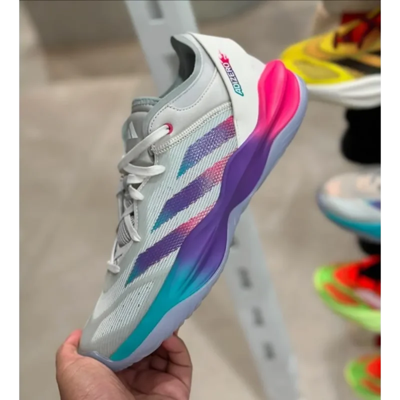 Trendy Adidas Adizero 2.0 White Team Real Shoes For Men (SW6748)