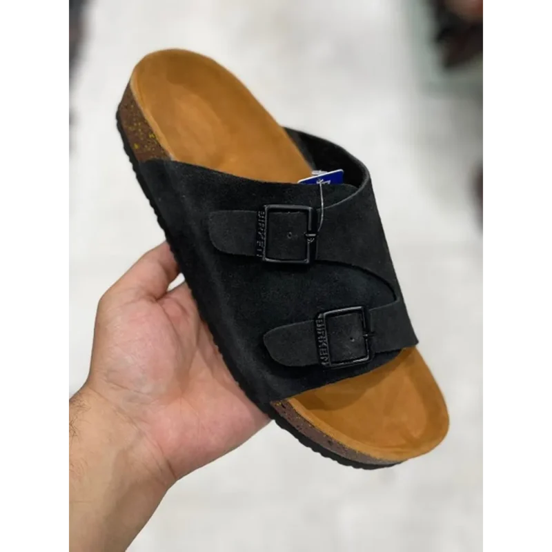 Stylish Birkenstock Zurich Black Suede For Men (HOF937)