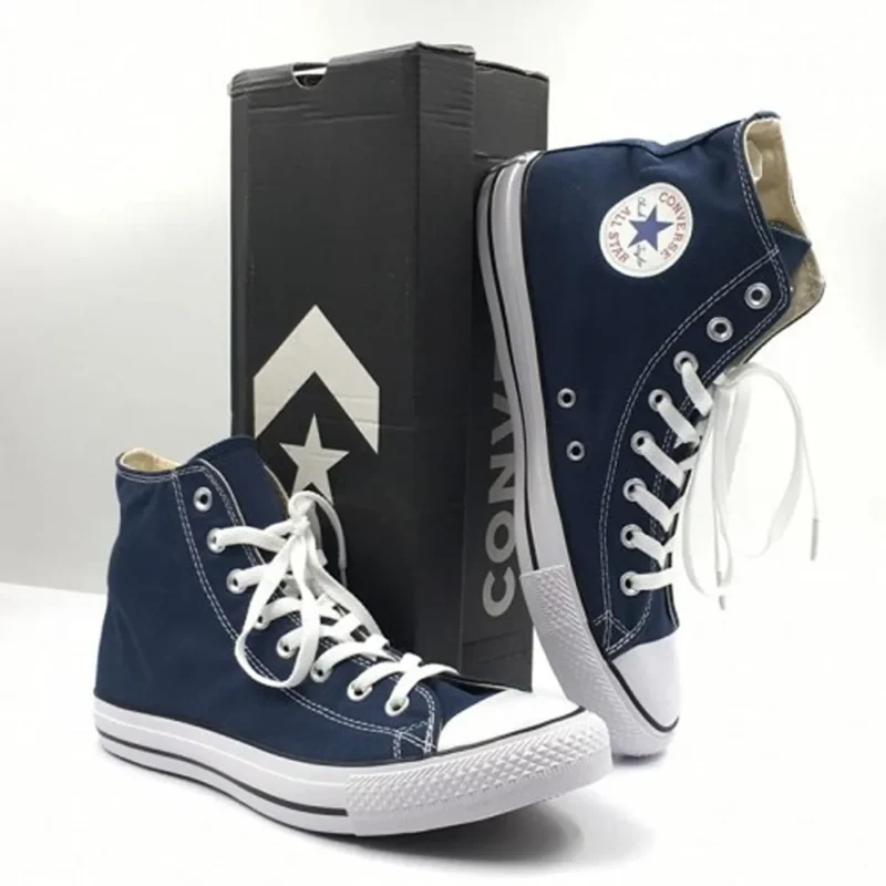 Premium Converse All Star High Navy Shoes For Men (GF1319)