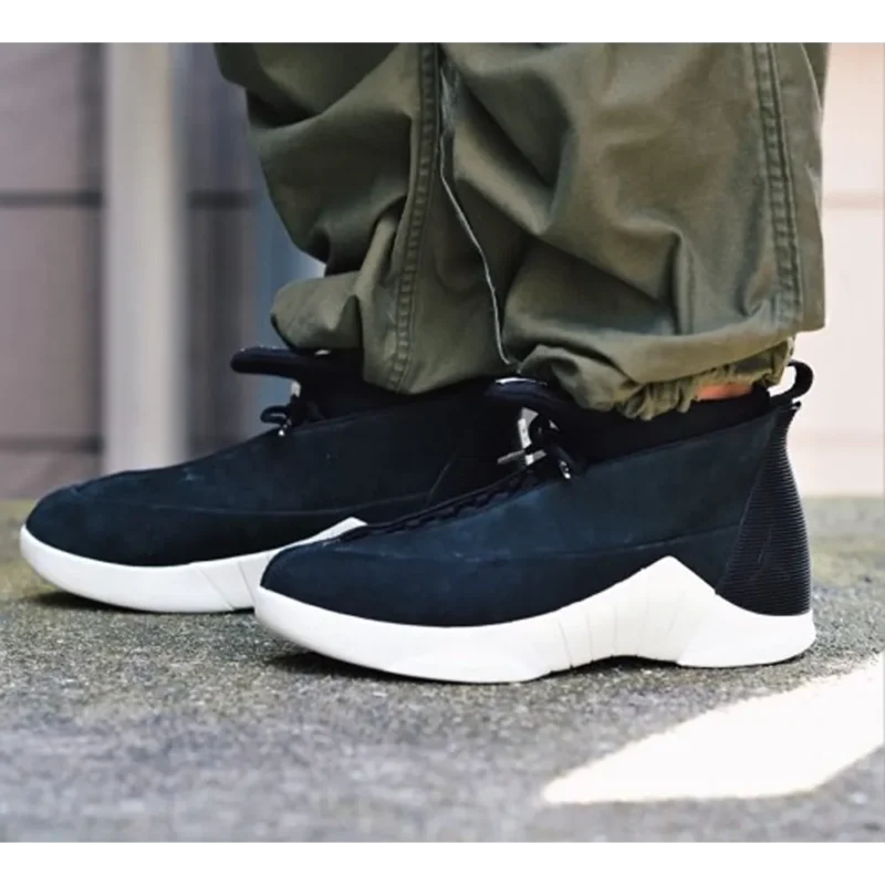 Stylish Air Jordan 15 Psny Black Shoes For Men (QT240)