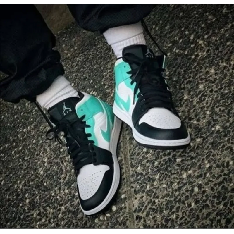 Stylish Air Jordan Retro 1 Tropical Twist Lgloo Shoes For Men (QT238)
