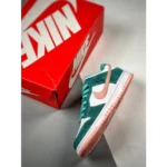 Stylish Nike Dunk Low Washed Teal Snake Shoes For Men (QT236)