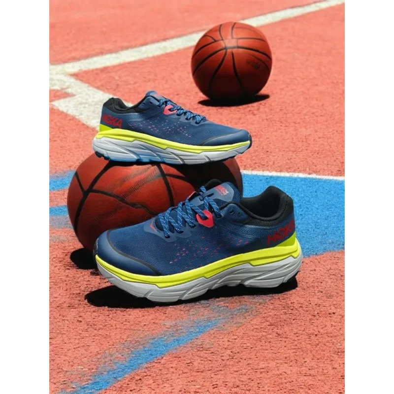 Premium Hoka Challenger Atr 6 Grey Blue Shoes For Men (SW6305)