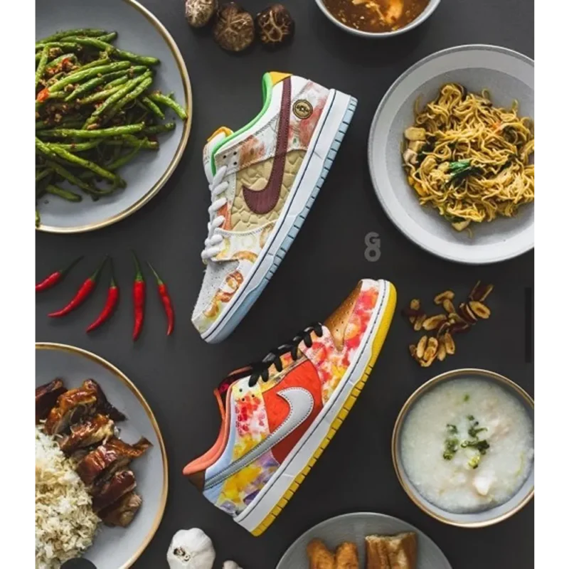 Stylish Nike SB Dunk Low Street Hawker Shoes For Men (QT228)