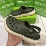 Stylish Crocs Full Force Green Clogs For Men (QT160)