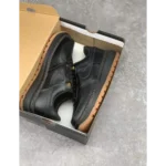 Stylish Air Force 1 Low Gum Luxe Black Gum Shoes For Men (QT223)