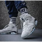 Stylish Air Jordan Retro 6 Georgetown Shoes For Men (QT214)