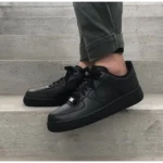 Stylish Nike Air Force 1 Black Shoes For Men (QT177)