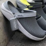 Stylish Crocs Lite Ride Grey Clogs For Men (QT134)