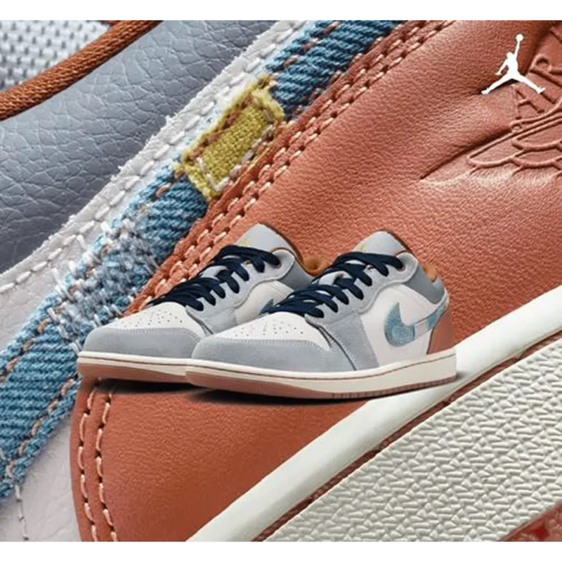 Stylish Nike Air Jordan 1 Low Se Shoes For Men (QT164)