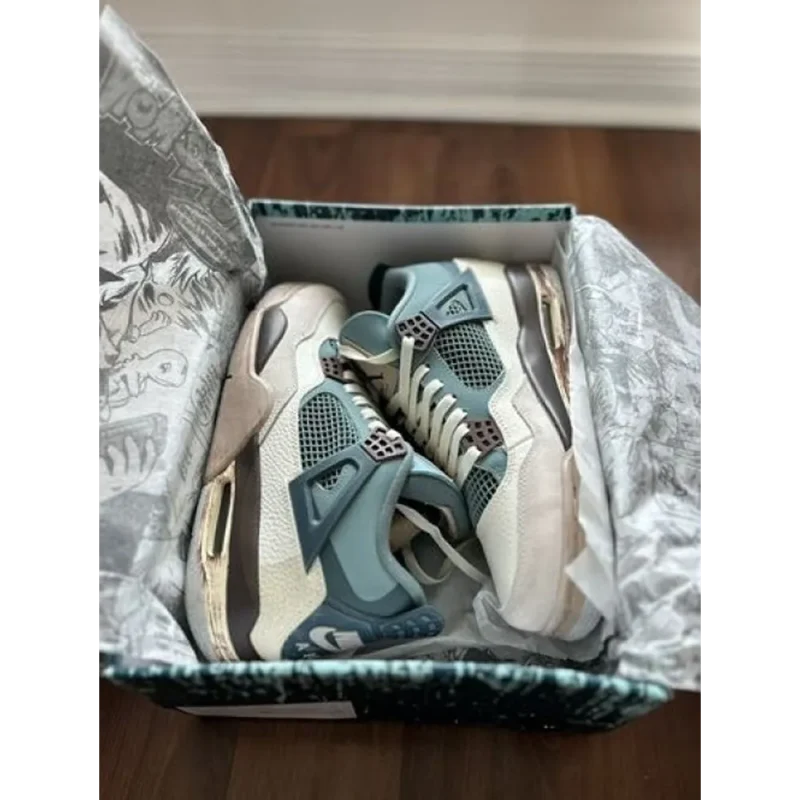 Stylish Air Jordan 4 Snorlax Shoes For Men (QT162)