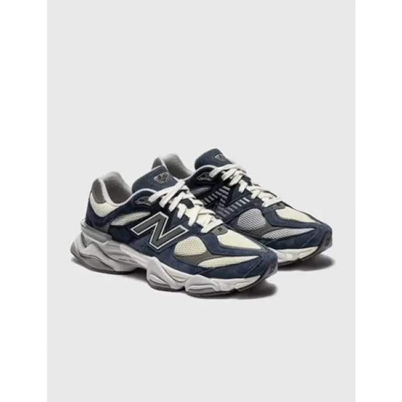 Classy New Balance 9060 White Blue Shoes For Men (SHUB278)