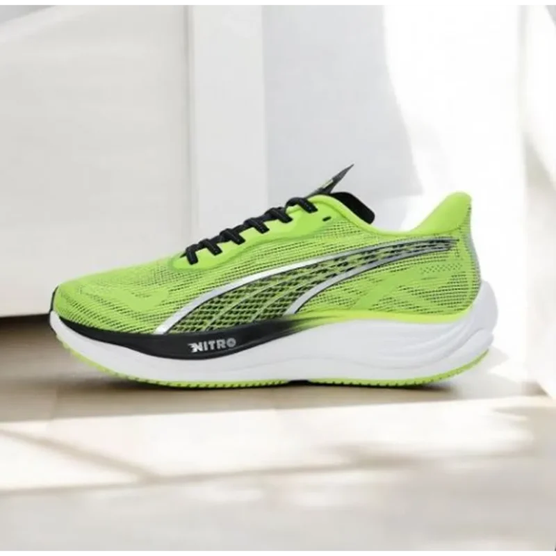 Classy Puma Velocity Nitro 3 Green Shoes For Men (CT510)