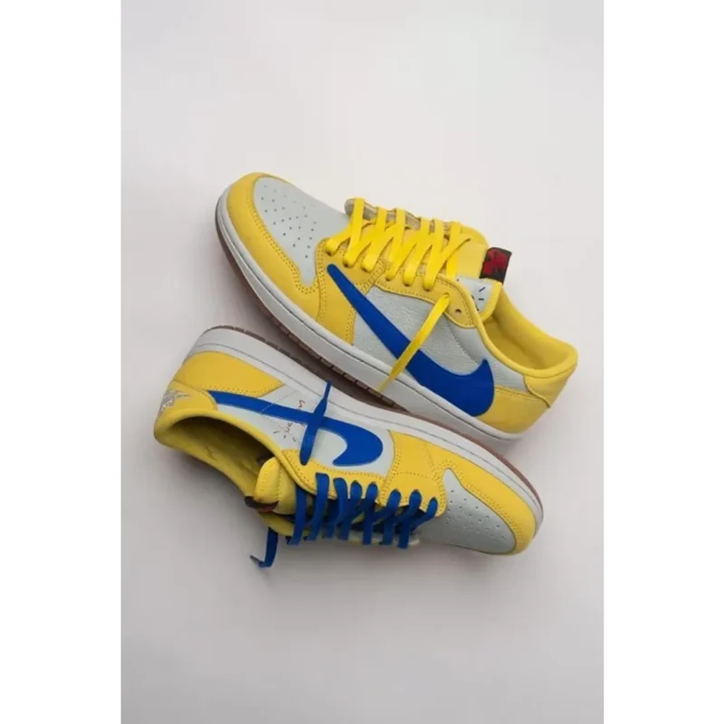 Classy Air Jordan Retro 1 Travis Scott Canary Shoes For Men (TS951)
