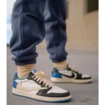 Classy Air Jordan Retro 1 Travis Scott Fragment Shoes For Men (SHUB257)