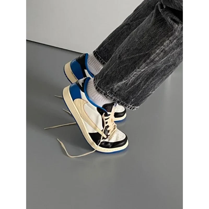 Classy Air Jordan Retro 1 Travis Scott Fragment Shoes For Men (SHUB257)